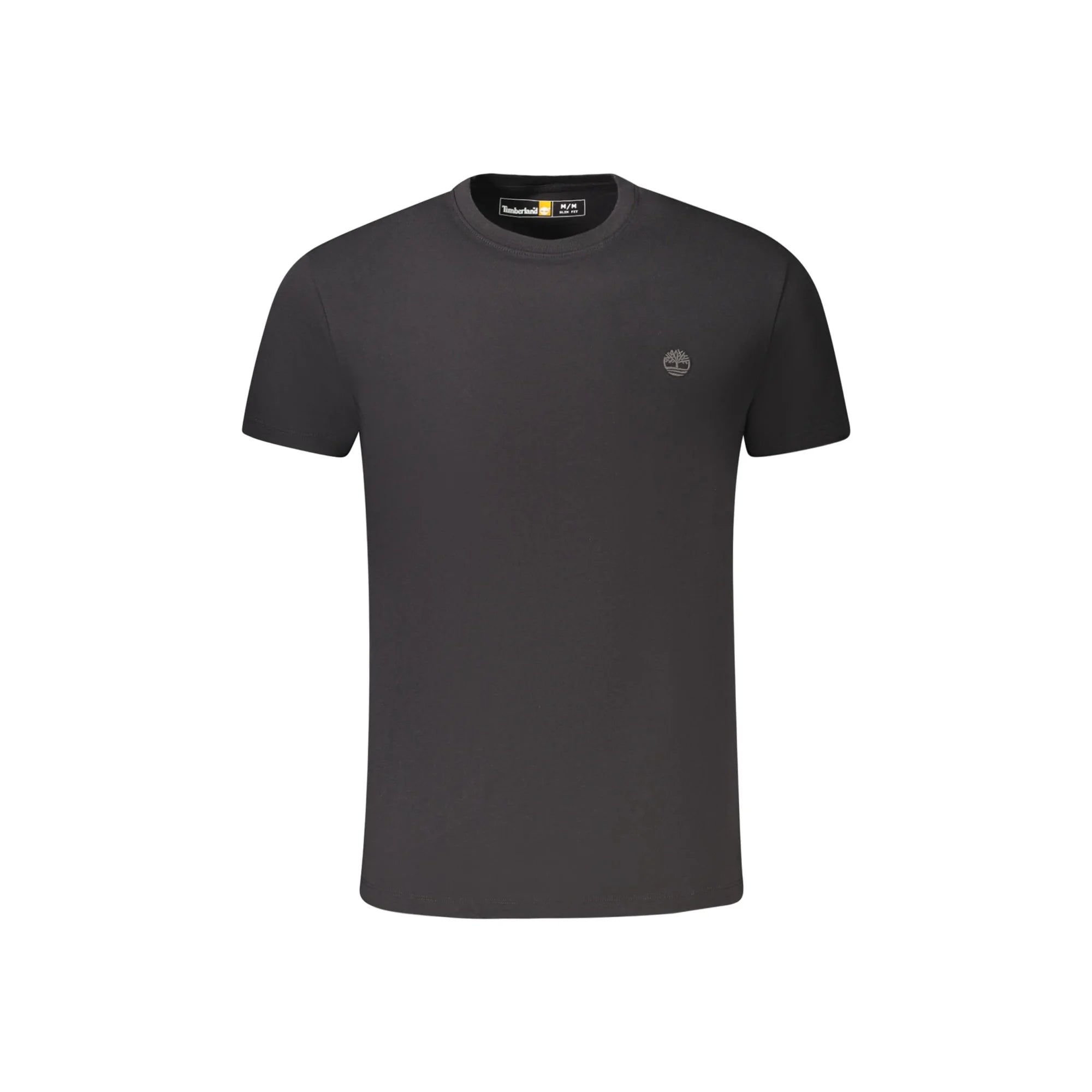 Timberland T-Shirt Maniche Corte Uomo Nera Ricamo Logo Nero - foto prodotto